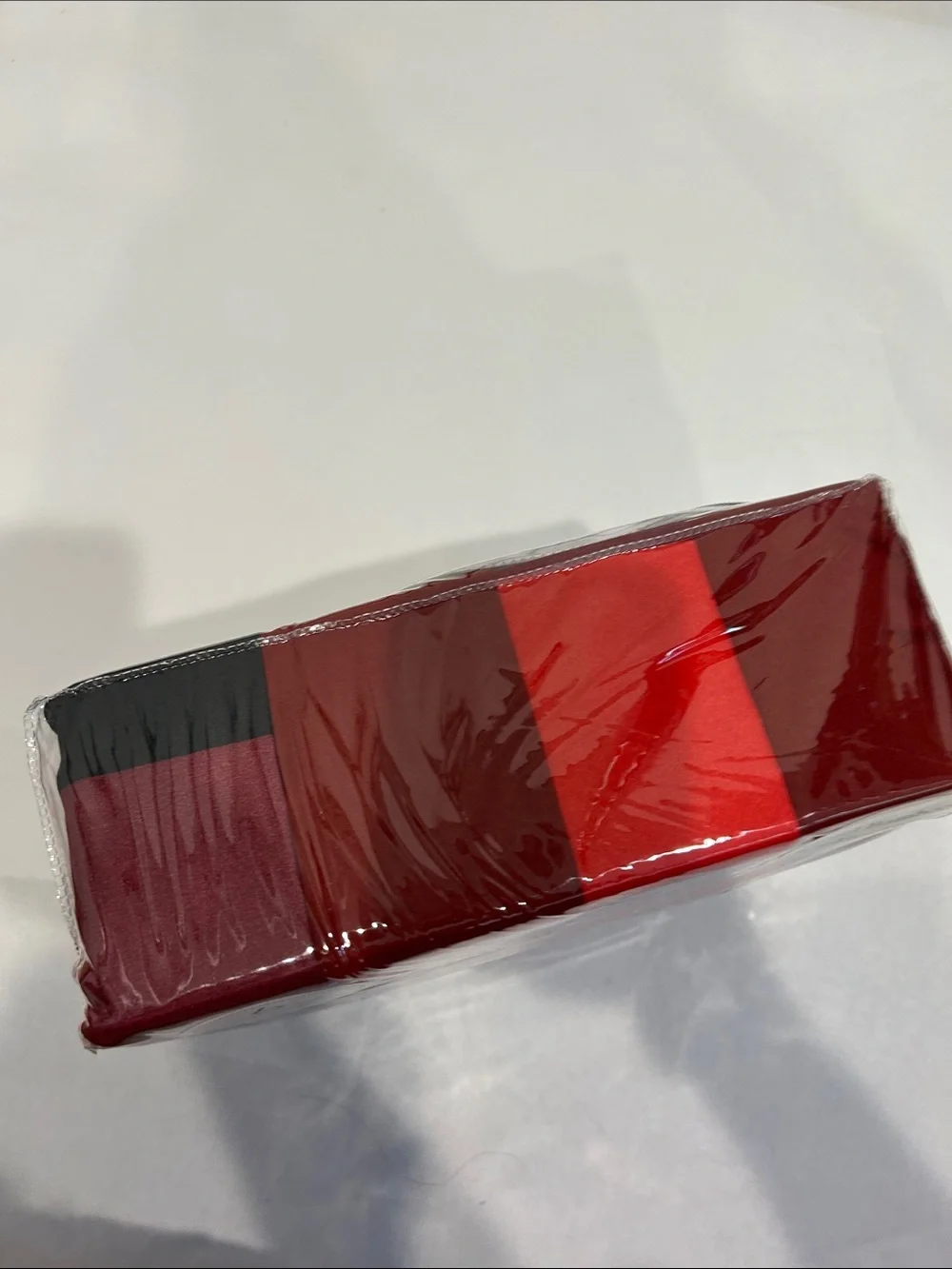 Queen Sheet Set Red and Black Buffalo Plaid 6 piece hotel bamboo collection new